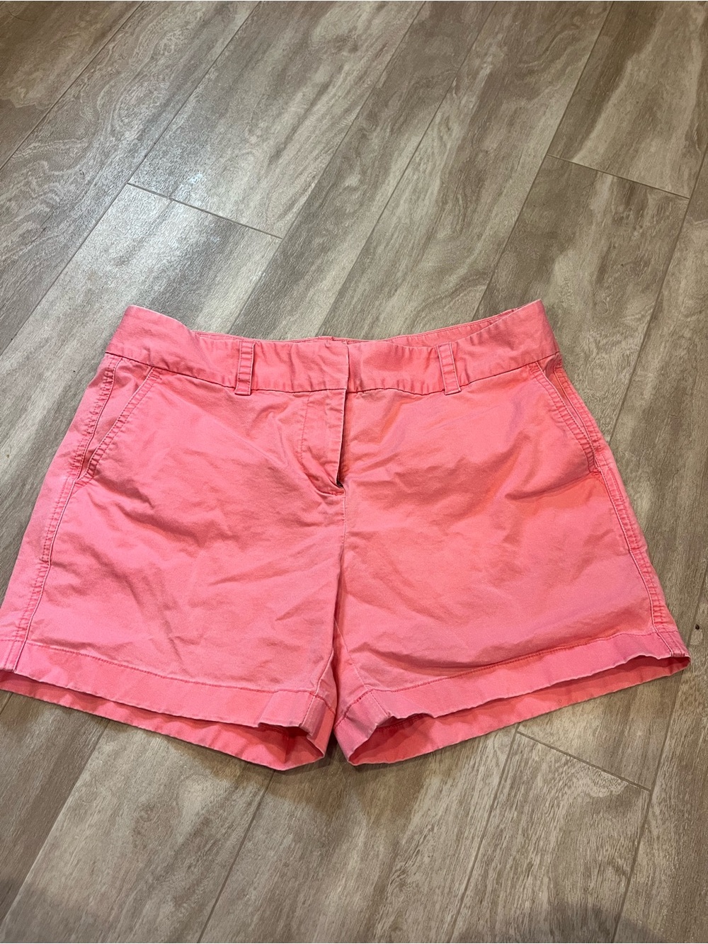 Vineyard Vines Coral Pink Cotton Bermuda Shorts